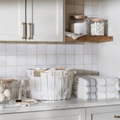 Fabric Storage Box With Faux Leather Accent Cream - Hearth & Hand™ With Magnolia 11 Fabric Storage Box With Faux Leather Accent Cream - Hearth & Hand™ With Magnolia -Hearth & Hand With Magnolia Shop GUEST bd1a9ff9 9efb 4e55 9efa 921125c2aa2d 1