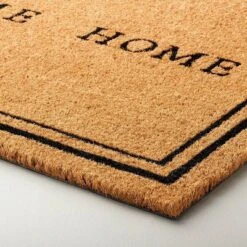 Welcome Home Coir Doormat Tan/Black - Hearth & Hand™ With Magnolia -Hearth & Hand With Magnolia Shop GUEST bd6a320c d017 4456 a1a0 b704064666e0