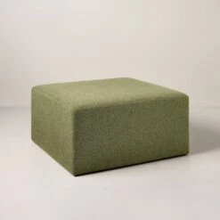 Boucle Upholstered Square Cocktail Ottoman - Hearth & Hand™ With Magnolia -Hearth & Hand With Magnolia Shop GUEST c8138be8 ad09 4ec2 9f1f 616946d6507b