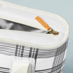 Soft-Sided 20can/19qt Plaid Backpack Cooler - Black/Gray/White - Hearth & Hand™ With Magnolia -Hearth & Hand With Magnolia Shop GUEST c90fea2f d737 489f 978a 68c41ebd50fd