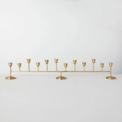 Antiqued Metal Taper Candelabra Brass Finish - Hearth & Hand™ With Magnolia 11 Antiqued Metal Taper Candelabra Brass Finish - Hearth & Hand™ With Magnolia -Hearth & Hand With Magnolia Shop GUEST d62a3121 0a9e 4351 ac83 c05923aa585d