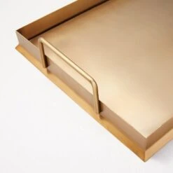 Beveled 12" X 16" Metal Decor Tray Brass Finish - Hearth & Hand™ With Magnolia -Hearth & Hand With Magnolia Shop GUEST d65f60f1 7931 46c6 9fde 1ee80041ecb1