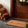 Merry Christmas Coir Doormat Tan/Red - Hearth & Hand™ With Magnolia -Hearth & Hand With Magnolia Shop GUEST dcfbad5e c42e 48d8 98a0 3836b113542c