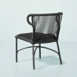 2pk Wicker Weave Outdoor Padded Dining Chair Set - Dark Gray - Hearth & Hand™ With Magnolia -Hearth & Hand With Magnolia Shop GUEST de67d0cd 52a1 4842 8b0a bd5a86358e47