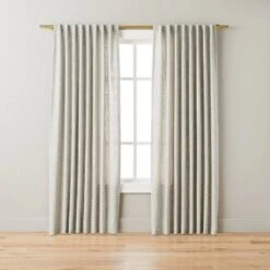 Heathered Slub Curtain Panel - Hearth & Hand™ With Magnolia -Hearth & Hand With Magnolia Shop GUEST e709b5d2 ea46 4acf 9a7b 2d00440fd753