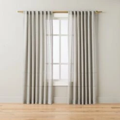 Lace Insert Sheer Curtain Panel - Hearth & Hand™ With Magnolia -Hearth & Hand With Magnolia Shop GUEST e88640d0 85a5 44e2 a3cc c3a3935d2f44