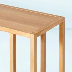 Wood Frame Console Table - Natural - Hearth & Hand™ With Magnolia 10 Wood Frame Console Table - Natural - Hearth & Hand™ With Magnolia -Hearth & Hand With Magnolia Shop GUEST ed6e88b0 f977 49ab ad15 5c4f194a2457