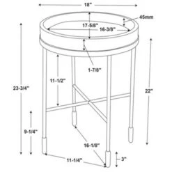 Wood & Metal Accent Side Table - Black - Hearth & Hand™ With Magnolia -Hearth & Hand With Magnolia Shop GUEST f3074010 657d 4877 8925 91e3098972ae