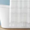 Woven Stripe Tassel Shower Curtain White/Dark Gray - Hearth & Hand™ With Magnolia 2 Woven Stripe Tassel Shower Curtain White/Dark Gray - Hearth & Hand™ With Magnolia -Hearth & Hand With Magnolia Shop GUEST ffa032af fad6 4ec3 b91e 45e91261758a
