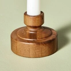 7"x3" Flameless Christmas Window Candle With Wood Base - Hearth & Hand™ With Magnolia 7 7"x3" Flameless Christmas Window Candle With Wood Base - Hearth & Hand™ With Magnolia -Hearth & Hand With Magnolia Shop GUEST ffd6975e 2146 4e21 8ea0 9c4d357bd4f0